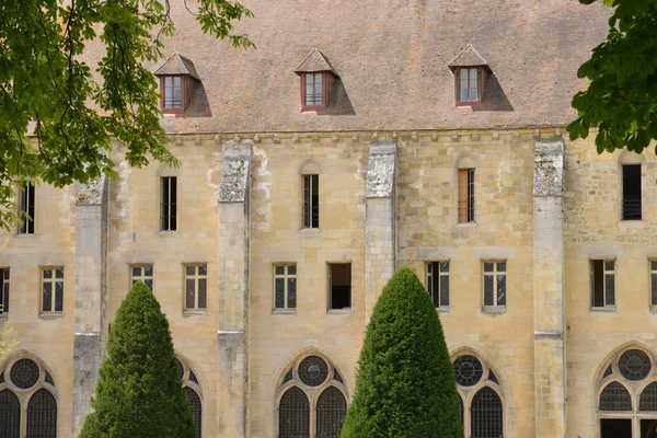 França, a pitoresca abadia de Royaumont em Val d Oise — Fotografia de Stock