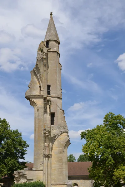 Франція, мальовничі абатства Royaumont в Val d Уаза — стокове фото