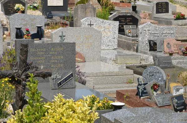 Francia, el pintoresco cementerio de Varengeville sur Mer —  Fotos de Stock