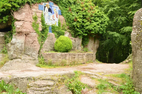 Francja, malownicze Mont Sainte Odile w Bas Rhin — Zdjęcie stockowe