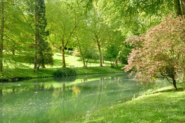 Ile de France, γραφική πόλη του Poissy — Φωτογραφία Αρχείου