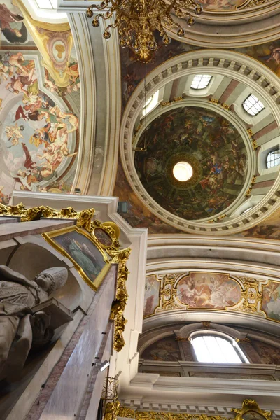 Slovénie, cathédrale pittoresque et historique de Ljubljana — Photo