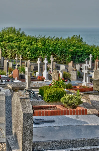 Francia, el pintoresco cementerio de Varengeville sur Mer —  Fotos de Stock