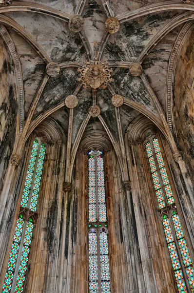 Monastero storico di Batalha in Portogallo — Foto Stock