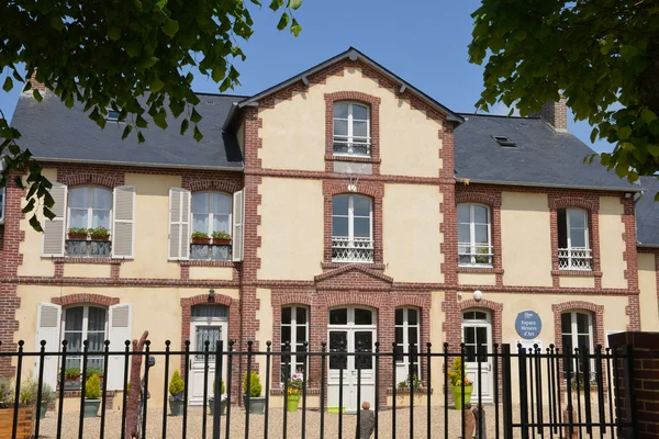 France, village pittoresque de Beuvron en Auge en Normandie — Photo