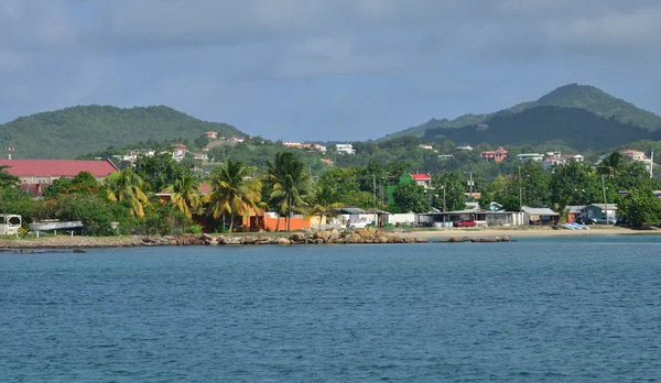 Het pittoreske eiland van Saint Lucia in West-Indië — Stockfoto