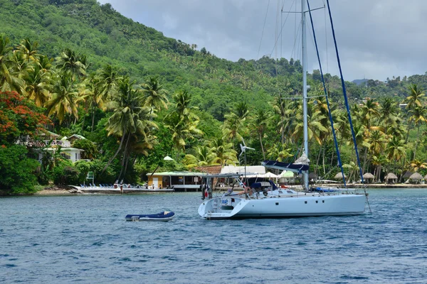 Het pittoreske eiland van Saint Lucia in West-Indië — Stockfoto