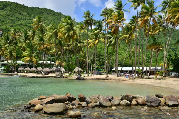 Het pittoreske eiland van Saint Lucia in West-Indië — Stockfoto