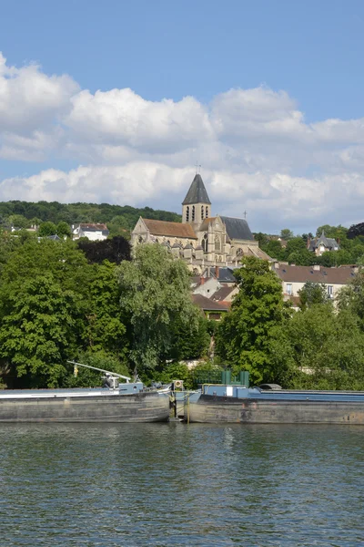 France, the picturesque city of Triel sur Seine — Stock Photo, Image