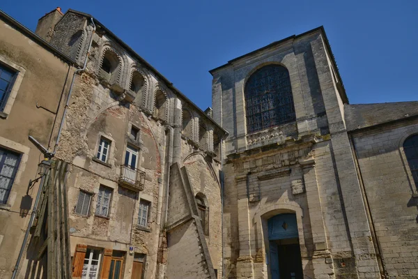 施療美しい都市スール ブルゴーニュのロワール フランス — ストック写真