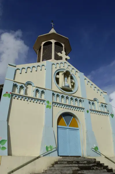 Igreja pitoresca de Riviere Pilote na Martinica — Fotografia de Stock