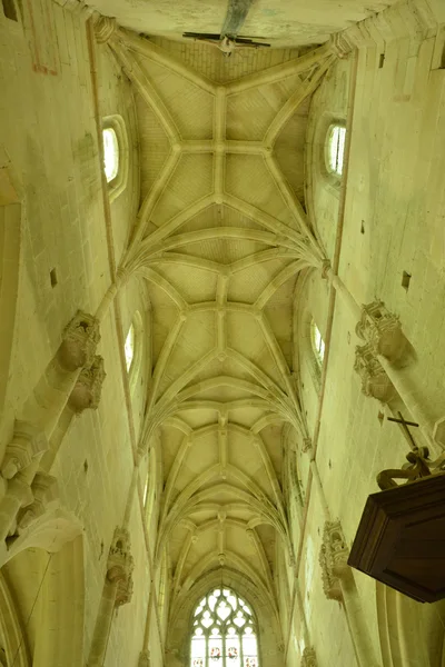 Picardie, η γραφική εκκλησία του Serans — Φωτογραφία Αρχείου