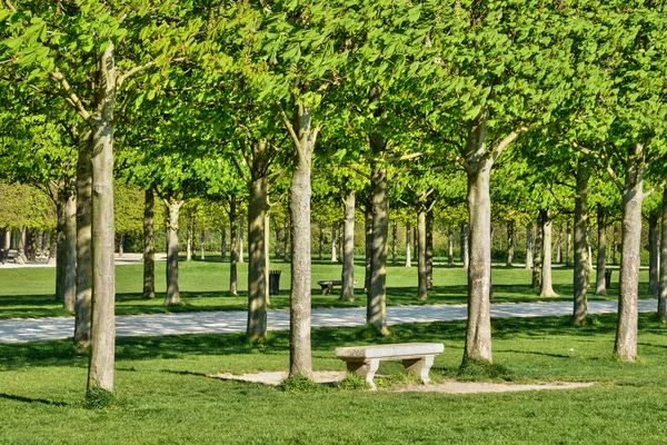Franciaország, a festői kastély park a Saint-Germain-en Laye — Stock Fotó