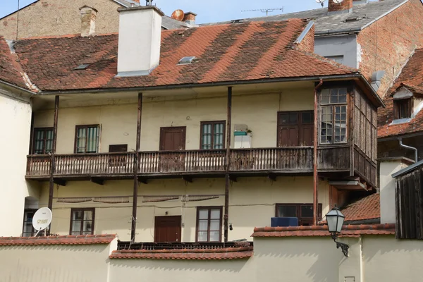 Chorvatsko, malebné město Záhřeb v balkánské — Stock fotografie