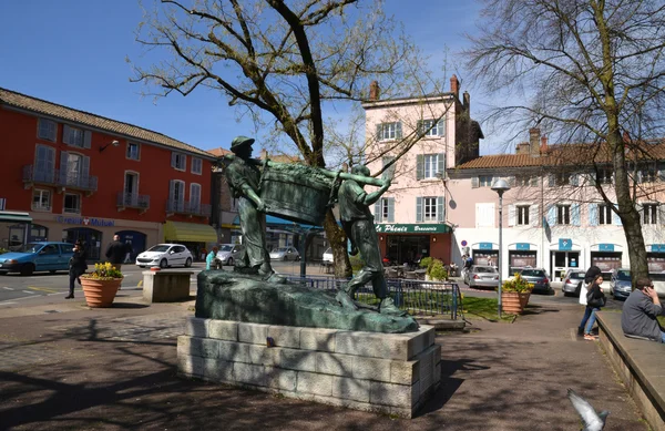 Franciaország, festői város Macon Saone et Loire — Stock Fotó