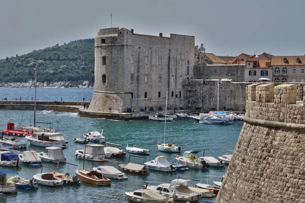 Horvátország, régi és festői város, Dubrovnik — Stock Fotó