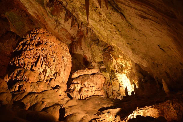 Eslovenia, pintoresca e histórica cueva de Postojna —  Fotos de Stock