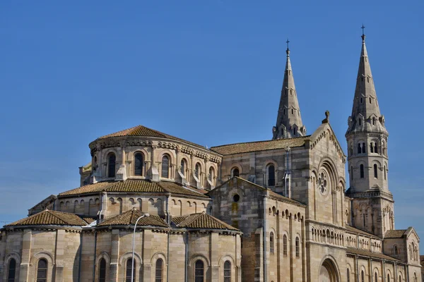 Francia, pintoresca ciudad de Macon en Saone et Loire — Foto de Stock