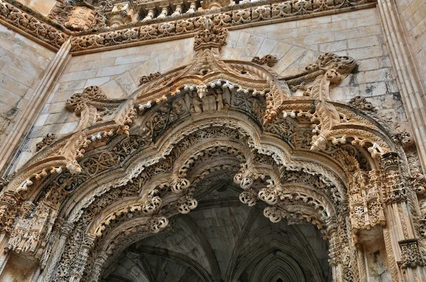 Historický klášter batalha v Portugalsku — Stock fotografie