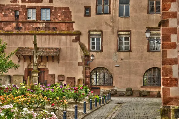 Bas rhin, de pittoreske stad Saverne in Elzas — Stockfoto