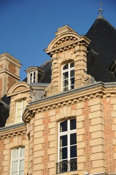 Francie, chateau de Becheville v Les Mureaux — Stock fotografie