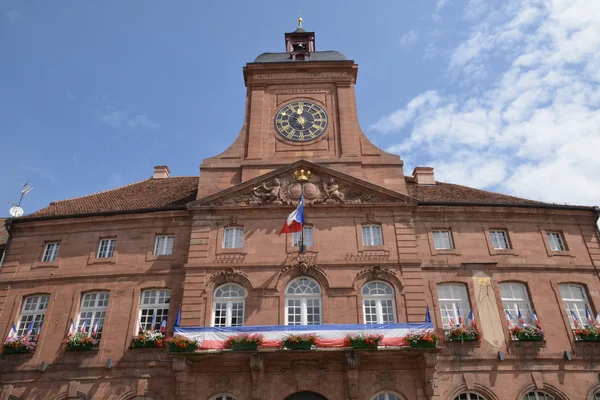 France, la ville pittoresque de Wissembourg dans le Bas Rhin — Photo