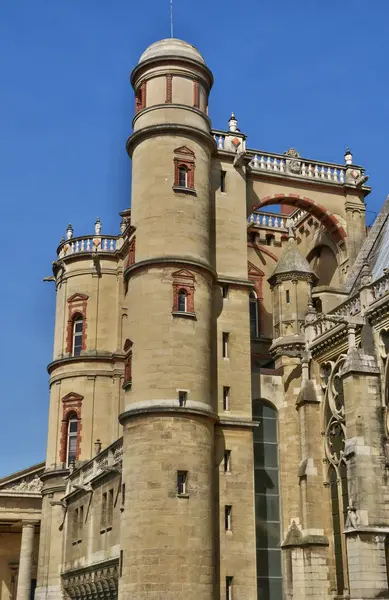 Francia, el pintoresco castillo de Saint Germain en Laye ; —  Fotos de Stock