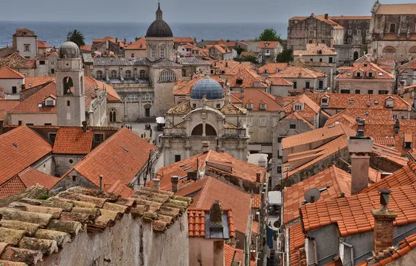 Kroatië, oude en schilderachtige stad van Dubrovnik — Stockfoto