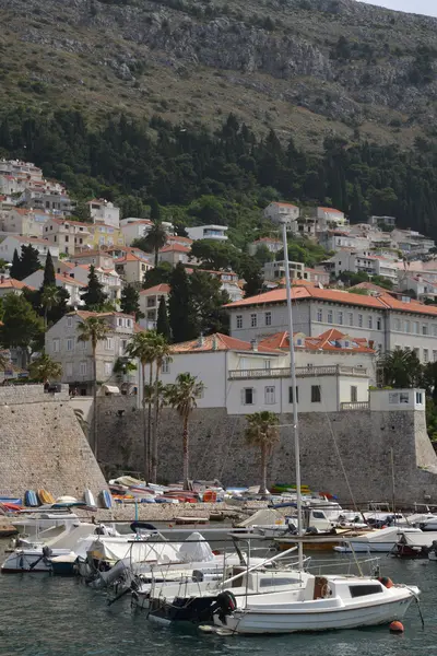 Chorvatsko, staré a malebné město Dubrovník — Stock fotografie