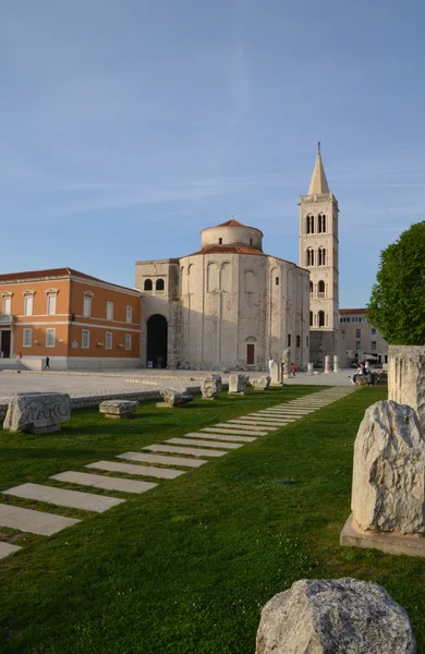 Croatie, ville pittoresque de Zadar dans les Balkans — Photo