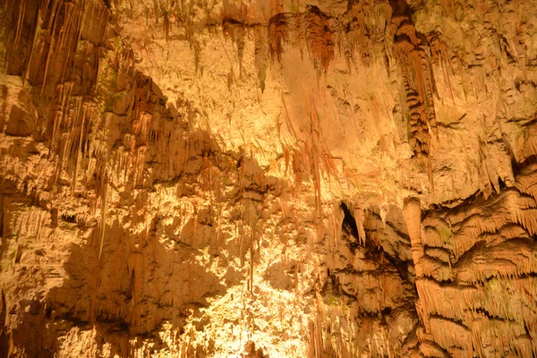 Slovenien, pittoreska och historiska grotta i Postojna — Stockfoto