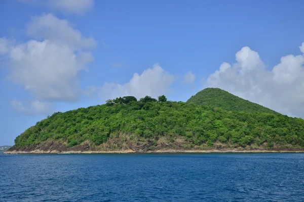 Het pittoreske eiland van Saint Lucia in West-Indië — Stockfoto