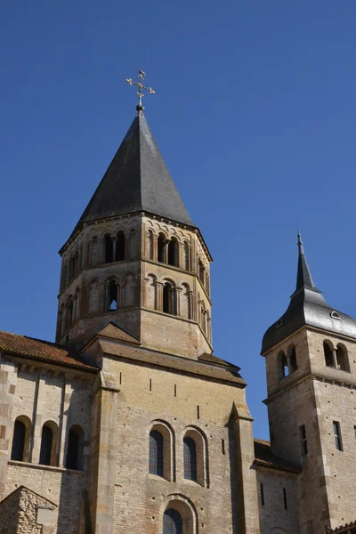 Francja, malowniczego miasta Cluny w Saone et Loire — Zdjęcie stockowe