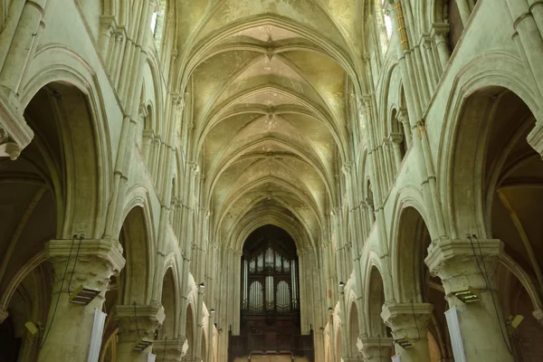 Malebné katedrály Lisieux v Normandie — Stock fotografie