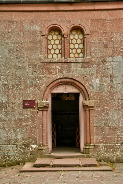 Francia, pittoresco Mont Sainte Odile a Ottrott — Foto Stock