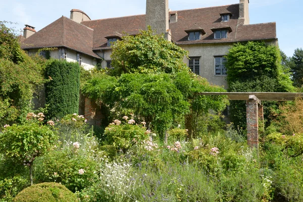 Francia, pintoresco pueblo de Varengeville sur Mer — Foto de Stock