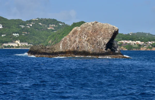 Het pittoreske eiland van Saint Lucia in West-Indië — Stockfoto