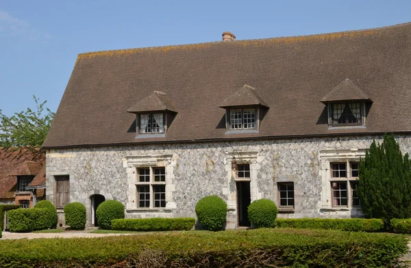 France, picturesque manor of Ango in  Seine Maritime — Stock Photo, Image