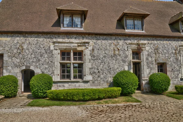 France, picturesque manor of Ango in  Seine Maritime — Stock Photo, Image