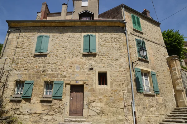 ฝรั่งเศส หมู่บ้านที่งดงามของ Auvers sur Oise — ภาพถ่ายสต็อก