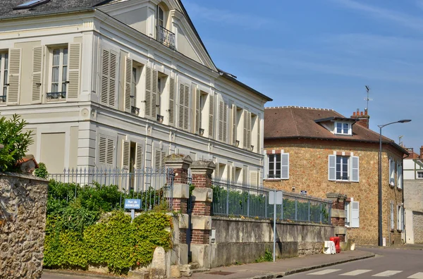 Ile de France, picturesque village of  Ecquevilly — Stock Photo, Image