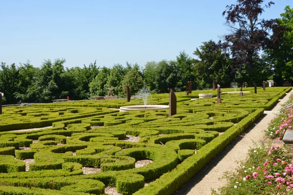 Francia, el pintoresco pueblo de Auvers sur Oise — Foto de Stock