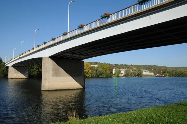 Frankreich, die malerische Stadt les mureaux — Stockfoto