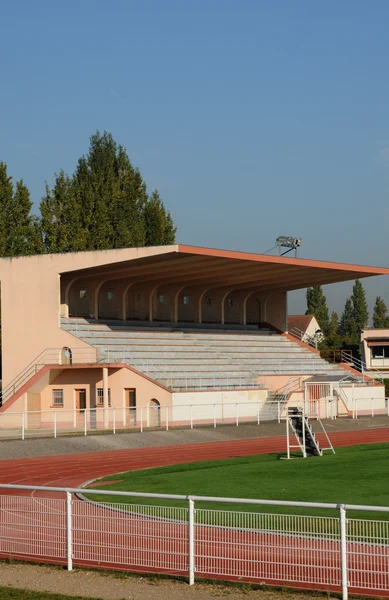 Fransa, les mureaux Stadyumu — Stok fotoğraf