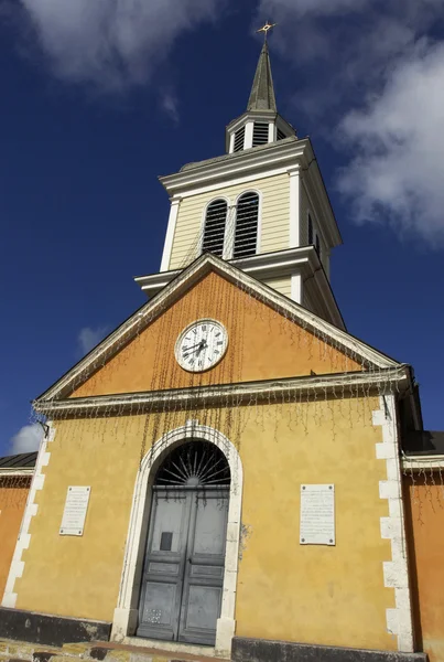 Pintoresca iglesia de Trois Ilets en Martinica — Foto de Stock