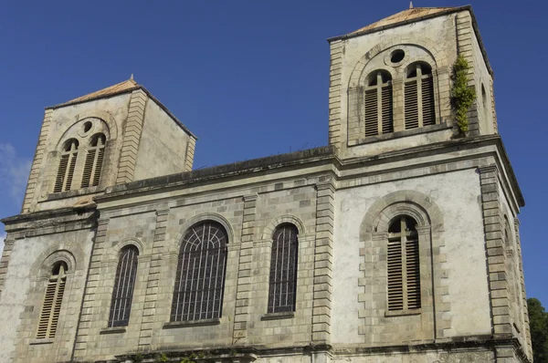 Pittoreska staden av Saint Pierre i Martinique — Stockfoto