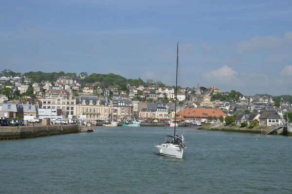 Francja, malownicze miasto Trouville — Zdjęcie stockowe