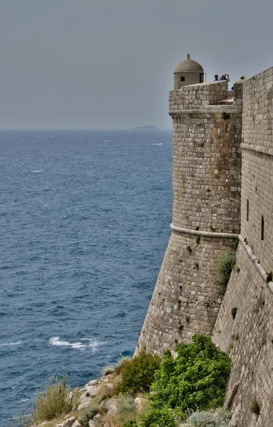 Croácia, cidade velha e pitoresca de Dubrovnik — Fotografia de Stock