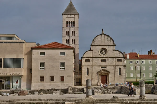 Croatie, ville pittoresque de Zadar dans les Balkans — Photo