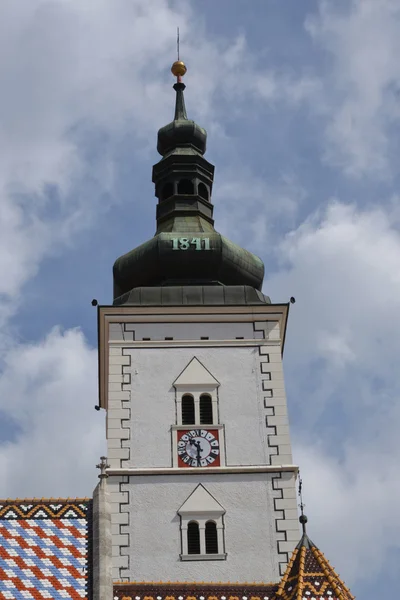 Croácia, cidade pitoresca de Zagreb — Fotografia de Stock